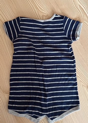 1,5 Yaş Beden Carters Düğmeli Kısa Kollu Erkek Bebek Tulum