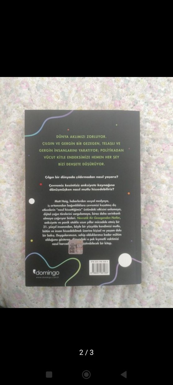 Nevrotik Bir Gezegenden Notlar - Matt Haig - Görsel 2