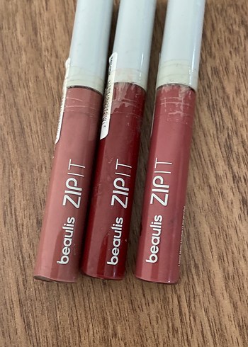 Beaulis Zipit Bordo Ruj 3 lü