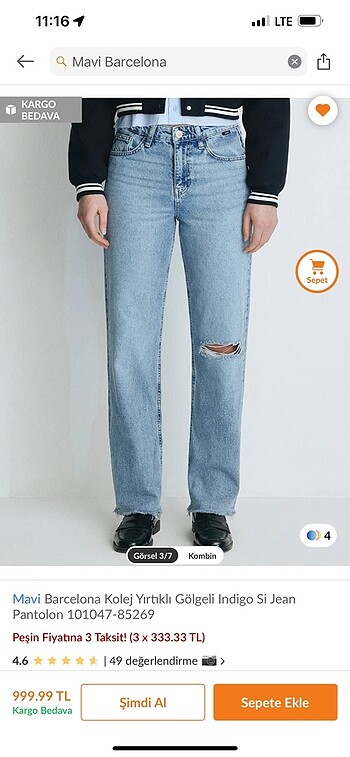 Mavi barcelona jean