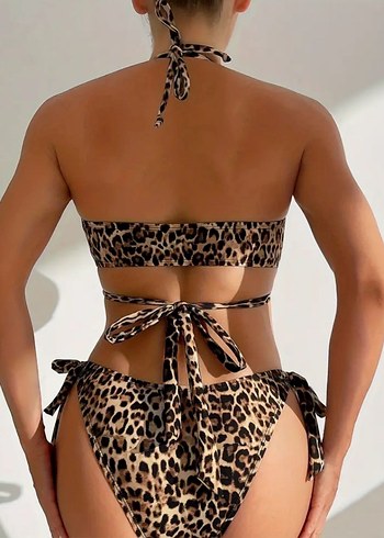 Leopar Bikini Takımı - Görsel 2