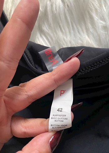 Penti Skirtkini Siyah Mayo Etek - Görsel 4