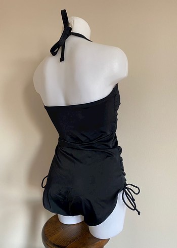 George Fırfırlı Siyah Gotik Mayo - Görsel 3