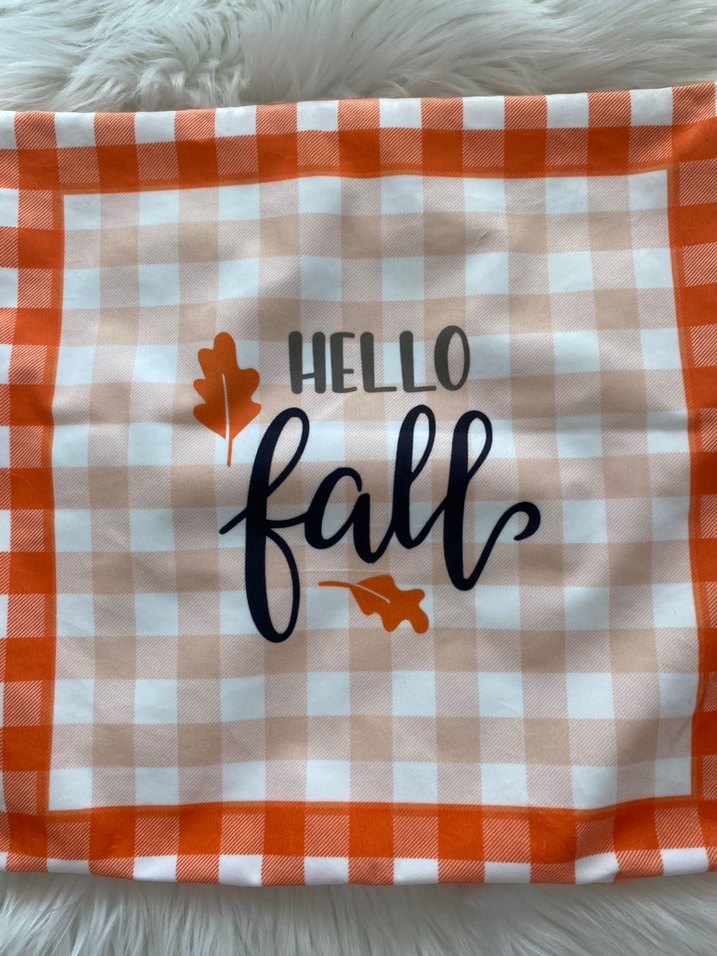 Hello Fall Halloween Yastık Kılıfı - Görsel 2
