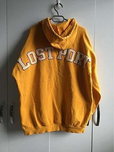 Lost Port y2k Sarı Sweatshirt