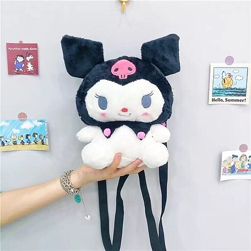 Kuromi Sanrio y2k Peluş Çanta