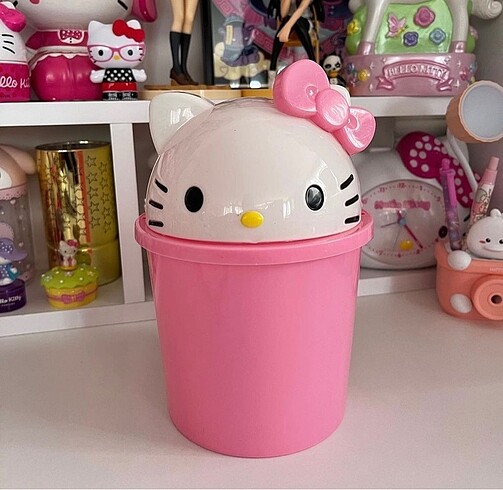 Hello Kitty Çöp Kovası