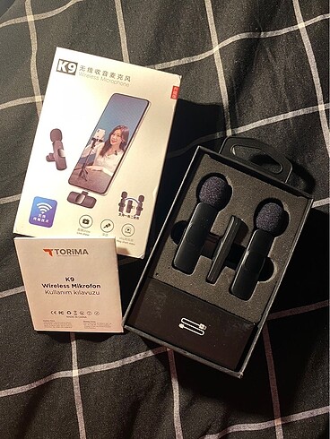 Torima Wireless Kablosuz Yaka Mikrofonu