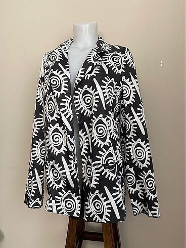 Retro Gotik Spiral Ceket