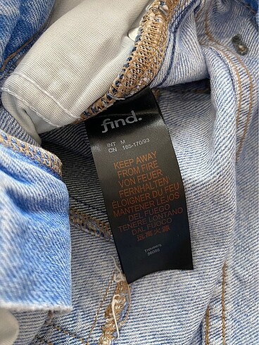m Beden mavi Renk Vintage Retro Mavi Jean Pantolon