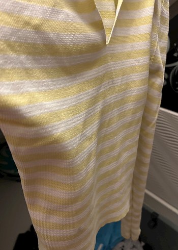 Sarı Kadın Hamile Bluzu - Görsel 2