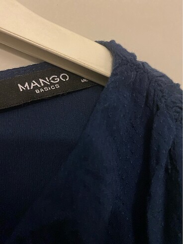 Mango Beli lastikli elbise keten çok güzel bir elbise