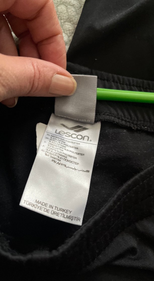 Siyah Kadın Spor Kumaş Pantolon - Görsel 5