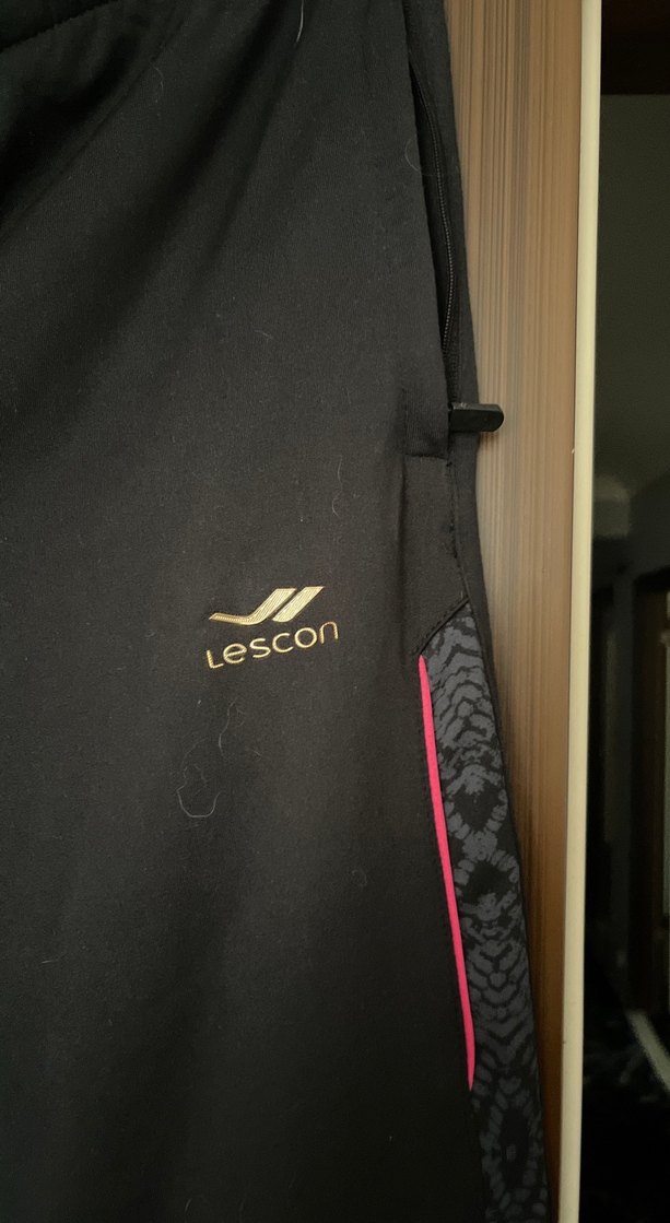 Siyah Kadın Spor Kumaş Pantolon - Görsel 3