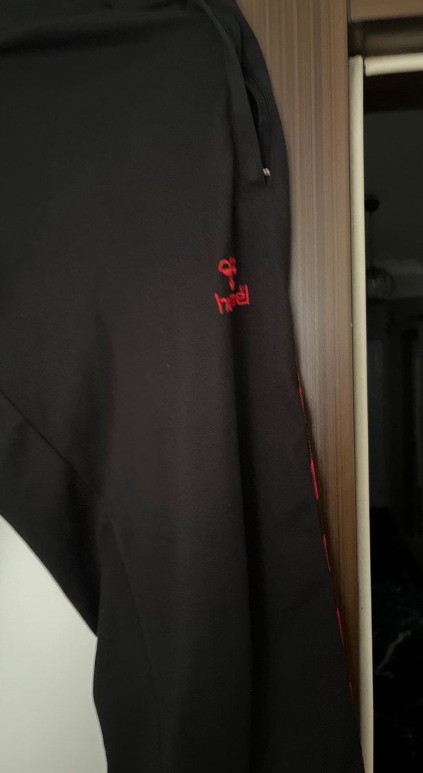 Fermuarlı Siyah Erkek Eşofman Altı - Görsel 3