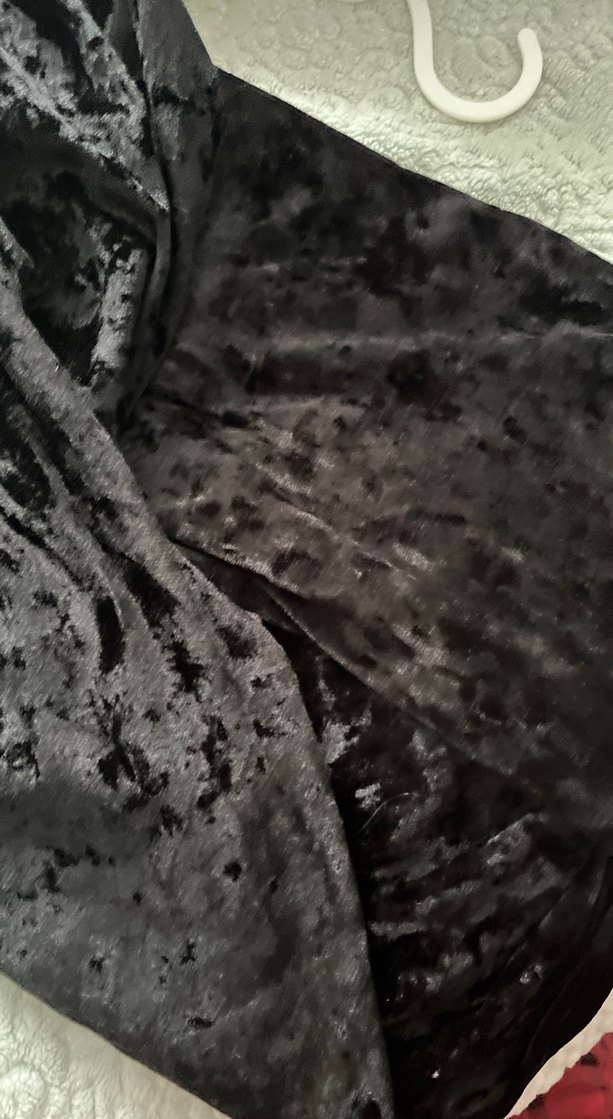 Siyah Gotik Midi Kadın Kumaş Pantolon - Görsel 4