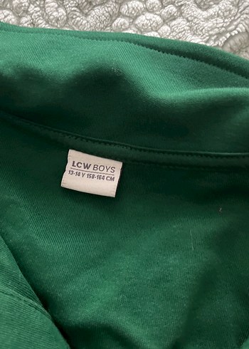 Yeşil Baskılı Fermuarlı Kadın Sweatshirt - Görsel 2