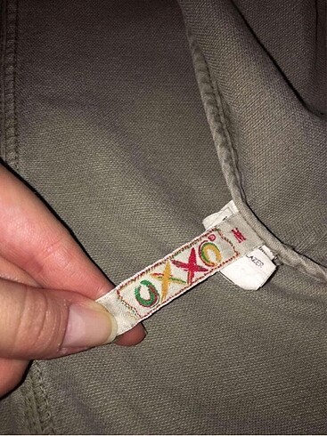 m Beden haki Renk Oxxo kot ceket