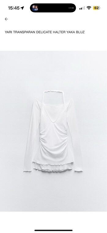 Zara y2k bluz