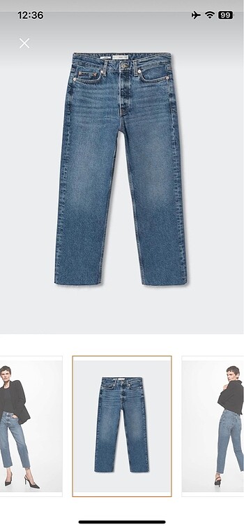 38 Beden Mango jean