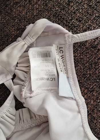 Kız Çocuk lila Baskılı Bikini - Görsel 7