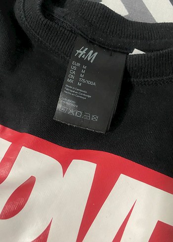 Marvel Baskılı Siyah Erkek Sweatshirt - Görsel 2