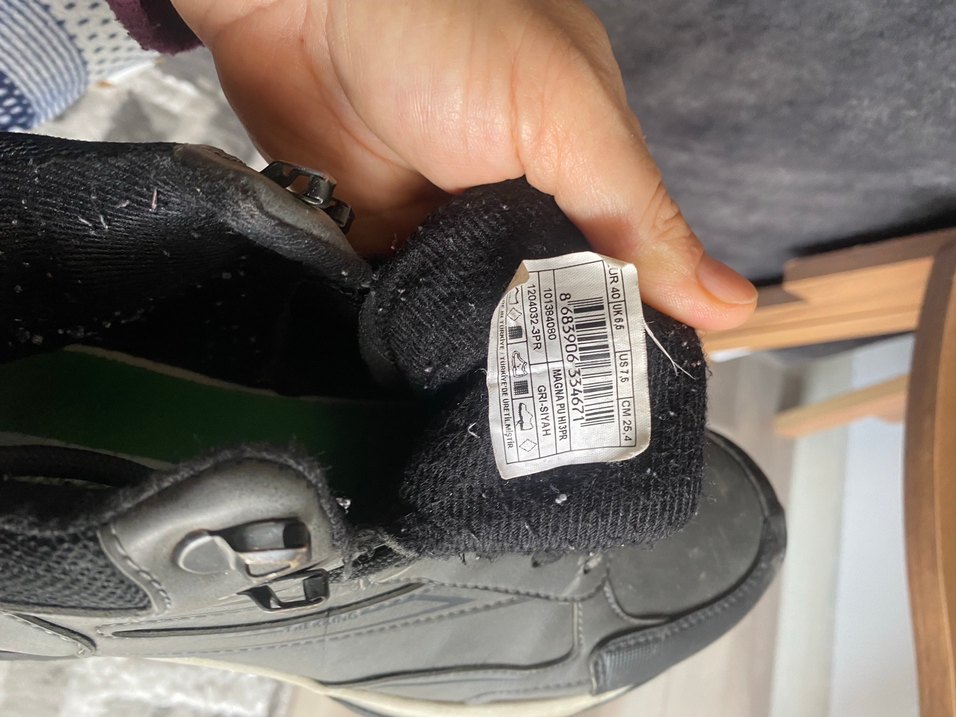 Gri Bağcıklı Erkek Outdoor Spor Ayakkabı - Görsel 5