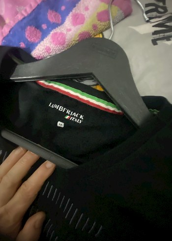 Erkek Siyah Baskılı Kısa Kollu Tişört - Görsel 3