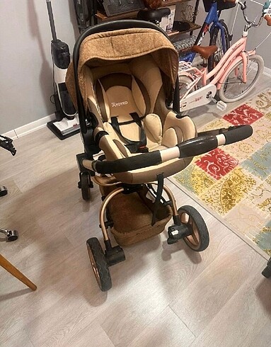 15-36 kg Beden YOYKO 3 İN 1 TRAVEL BEBEK ARABASI
