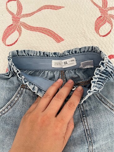 6 Yaş Beden mavi Renk Zara Çocuk Jeans