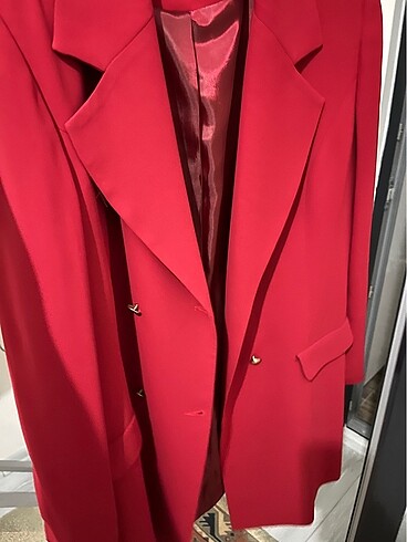 Diğer Kırmızı blazer ceket
