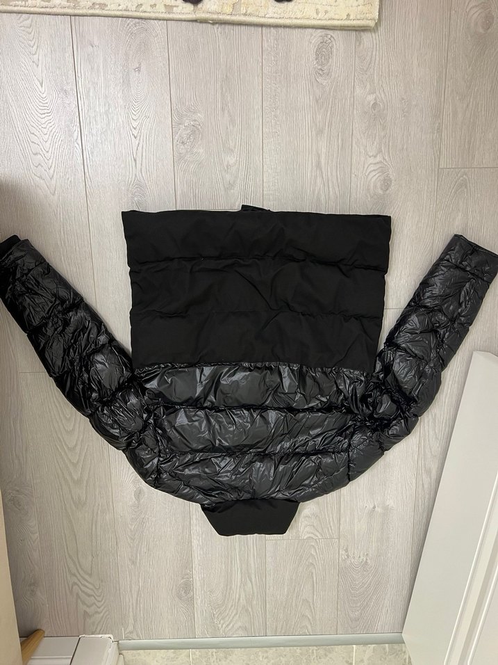 Düğmeli Siyah Erkek Mont - Görsel 3