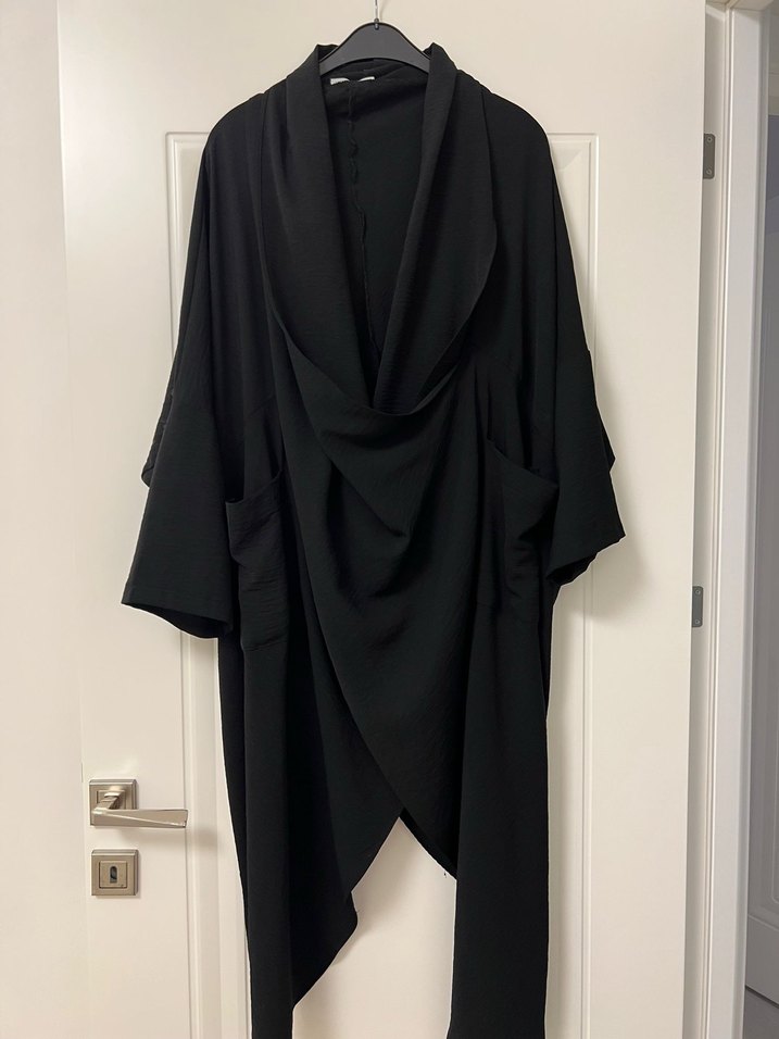 Siyah Uzun Salaş Panço - Görsel 2