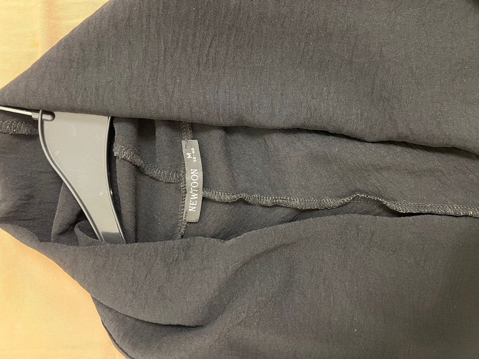 Siyah Uzun Salaş Panço - Görsel 3