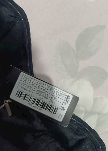 Siyah Saten Straplez Korse Büstiyer - Görsel 3