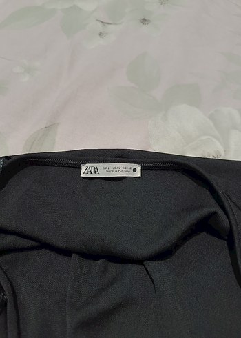 ZARA püsküllü midibelbise - Görsel 6