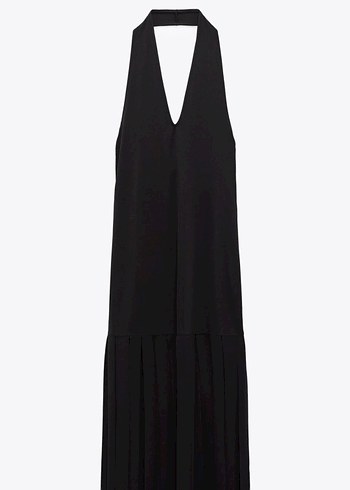 ZARA püsküllü midibelbise - Görsel 4