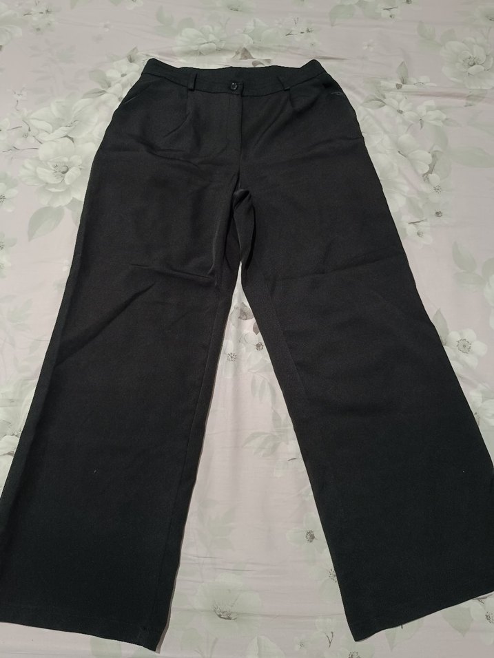 Siyah ve Lacivert Kumaş pantolon - Görsel 3