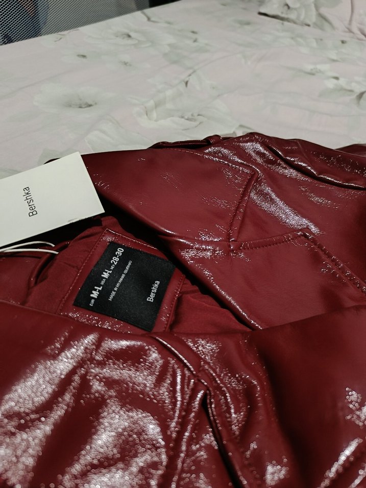 Bershka Deri Trençkot - Görsel 3