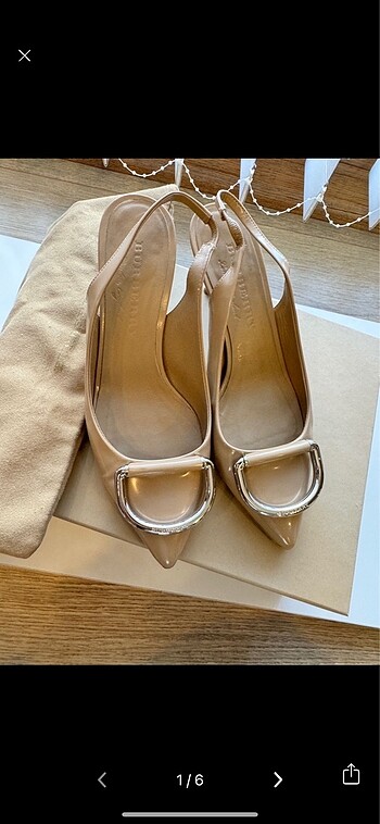 Burberry Topuklu Ayakkabı