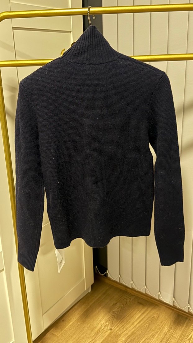 Laurence Düğmeli Yün Kadın Kazak - Görsel 5