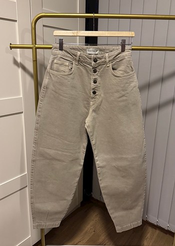 MBT Jeans Düğmeli Midi Jean - Görsel 3