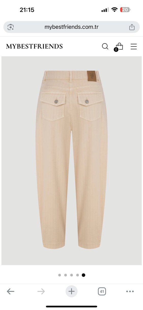 MBT Jeans Düğmeli Midi Jean - Görsel 2