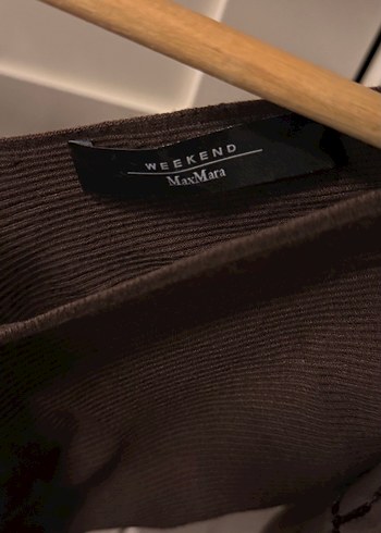 Max Mara Bohem Kahverengi Midi Etek - Görsel 4