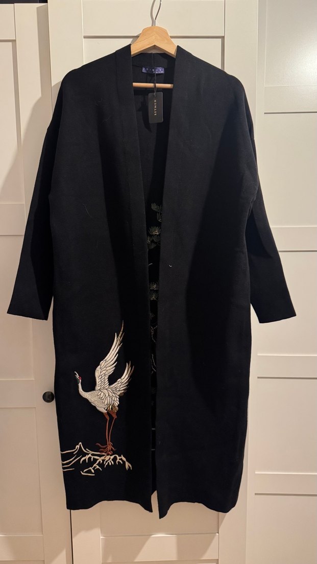 Join Us Bej Nakışlı Kaban - Görsel 4