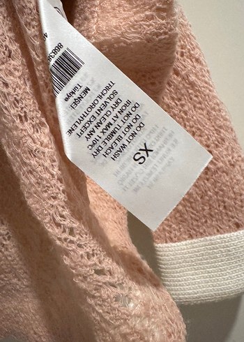 Pembe Kadın Kısa Triko Kazak - Görsel 9