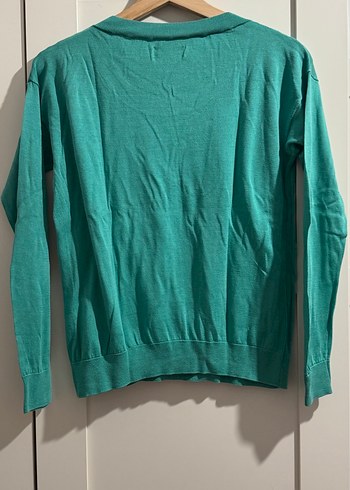 Falconeri Bisiklet Yaka Kadın Keten Kazak - Görsel 5