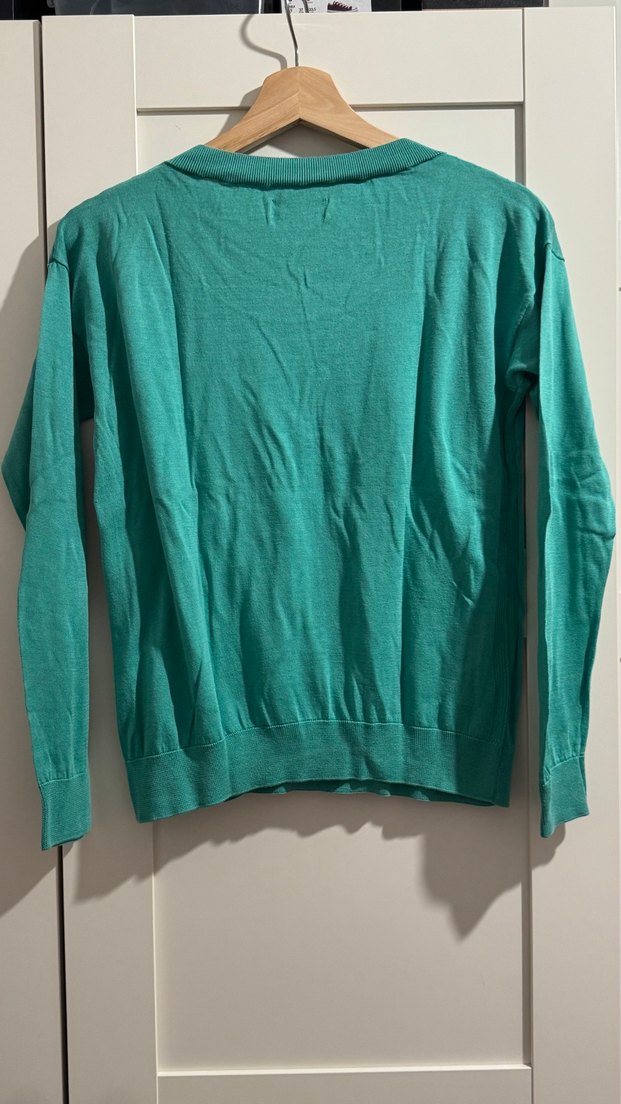 Falconeri Bisiklet Yaka Kadın Keten Kazak - Görsel 5