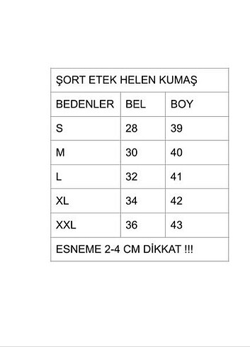 Diğer Şort etek