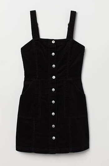 H&M kadife salopet elbise